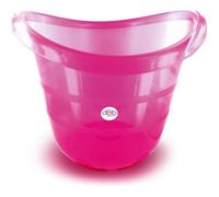 Baignoire Tub Nouveau Né Rose Translucide - DBB REMOND - Ergonomique - 5 litres d'eau - Confort - Sécurité