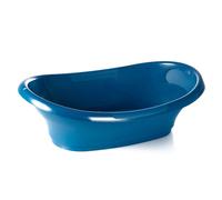 THERMOBABY - Baignoire VASCO - Bain de bébé - Pratique - Innovante - De la naissance à 10 mois - Bleu Océan - Fabriqué en France