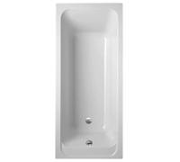 Baignoire Villeroy & Boch acrylique rectangulaire Architectura Solo, UBA167ARA2V 1600x700mm, UBA167ARA2V-01