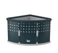 Baignoires Autoportantes Pour Adulte, baignoire d'angle pliable en forme d'éventail Baignoire Triangulaire, Baignoire Mobile Et Portable, Pour Douche/Spa/Petite Salle De Bain