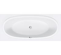 Duravit Baignoire 700679030000000 180 x 80 cm encastrée dossier incliné 2000 blanc mat