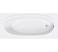 Duravit Baignoire Balcoon 180 x 80 cm rectangulaire à encastrer Blanc mat 700678030000000