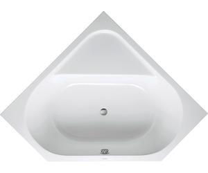 Baignoires Duravit D-Code, 1400x1400mm, pentagonal, à encastrer, 140 Betteres, double dos inclinés, blanc brillant, 700137000000000
