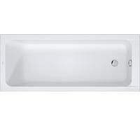 Baignoires Duravit D-Code, 1700x700mm, rectangulaire, à encastrer, 230 litres, 1 pente de dossier, blanc brillant, 700670000000000