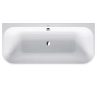 Duravit baignoire Happy D.2 700318000000000 180 x 80 cm, blanc, version dos à mur, habillage