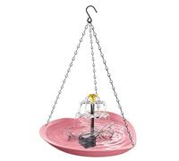 Baignoires pour oiseaux d'extérieur,Forme cœur résistante aux intempéries | Fontaine Solaire pour Bassin d'Oiseau - Pour moineaux, perruches, inséparables, conures, calopsittes, pinsons, jardins, bass