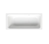 Baignoires rectangulaires BetteSelect, installation à droite, côté pieds à droite, trop-plein à l'arrière, 1800x800x420mm, 3433-000AS, Couleur: Blanc avec faux antidérapant