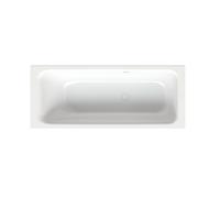 Baignoires rectangulaires BetteSelect, installation, côté pieds à droite, trop-plein à l'arrière, 1700x700x420mm, 3431-000AS, Couleur: Blanc avec faux antidérapant