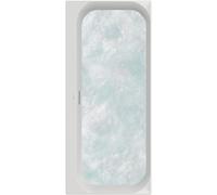 Baignoires Villeroy & Boch Loop & Friends, rectangulaire, 1700x750x465mm, avec système balnéo Airpool Comfort, UAC170LSF2B1VRW, Exécution: Blanc pierre, position technique 1 / alimentation en eau comp