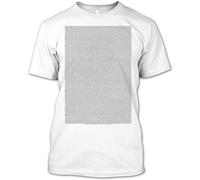 BAIGONGZHU Bee Movie Script T Shirt White M