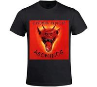 BAIGONGZHU Uriah Heep Abominog Men's O Neck Cotton T Shirts Black M