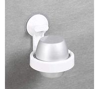 BAIHAO Cendrier Mural intérieur avec Couvercle Cendriers Portables en Aluminium en Plastique ABS, cendrier à cigares à Ventouse, Coupe-Vent et étanche pour Le Bar de Cuisine de la Salle de Bain