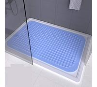 BAIHAO Tapis De Douche Rectangulaire Grande Salle De Bain Tapis Antidérapant Ménage Salle De Douche Tapis De Bain Tapis De Sol De Toilette Tapis De Baignoire De Massage des Pieds en PVC