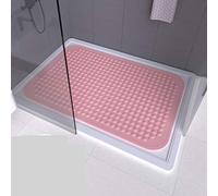 BAIHAO Tapis De Douche Rectangulaire Grande Salle De Bain Tapis Antidérapant Ménage Salle De Douche Tapis De Bain Tapis De Sol De Toilette Tapis De Baignoire De Massage des Pieds en PVC