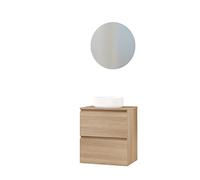 Baikal Deva, Bois Céramique Mélamine 16, chêne Naturel, 60 cm