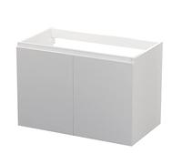 Baikal Meuble de Salle de Bain modulaire à 2 Portes, Suspendu au Mur, Module de Salle de Bain, en mélamine 16 mm. Meuble monté. Combinable avec n'importe Quel Haut