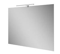 Baikal Miroir de Salle de Bain, différentes Formes et Dimensions Disponibles. Option avec et sans LED. Styles Qui s'adaptent à la Salle de Bain ou à n'importe Quelle pièce de la Maison.