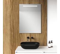 Baikal Miroir de Salle de Bain. LED 70 x 80 cm