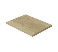 Baikal Plan de Travail en Bois pour Salle de Bain en mélaminé 16 mm. Plateau de Table. Différentes Finitions et mesures. Combinable avec n'importe Quel Meuble modulaire Comptoir en Bois 3,2 cm