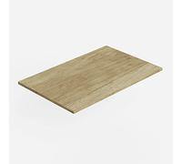 Baikal Plan de Travail en Bois pour Salle de Bain en mélamine, 16 mm, Plateau de Table, différentes Finitions et mesures. Combinable avec n'importe Quel Meuble modulaire de Marque