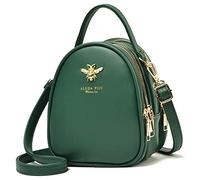 BAIKELI Petit sac à bandoulière léger pour femme élégant pour téléphone portable et portefeuille, 0-0-1-vert, Small