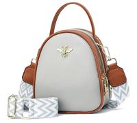 BAIKELI Petit sac à bandoulière léger pour femme, élégant, pour téléphone portable et portefeuille, Small