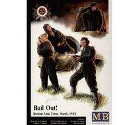"bail Out" Russian Tank Crew, Kursk, July 1943maquette Figurine "bail Out" Rus