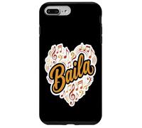 Baila Dance Musique Coeur Typographie Latin Coque pour iPhone 7 Plus/8 Plus