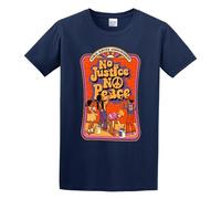 BAILANSI No Justice No Peace Mens Cotton Tshirt Size M