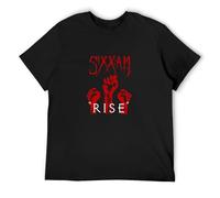 BAILANSI Sixx Am Prayers for The Damned Volume Rise Mens Cotton Tshirt Size M