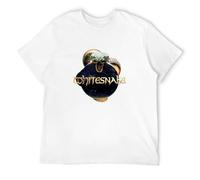 BAILANSI Whitesnake White Snake Mens Cotton Tshirt Size S