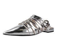 Bailarinas Mujer Modèle Chaussure Pinko Modèle E003 Gianira 17 Sabot - Coleur Argent 38