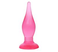 Baile Plug Anal Toucher Doux Rose 14.2cm 1ut