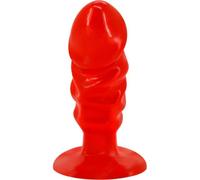 Baile Unisex Anal Plug With Suction Cup Red 1 Unité