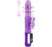 Baile Vibromasseur Rabbit Va/Vient avec Tête Rotative