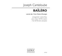 Baïlèro (Chants D'auvergne) / Choral Score