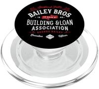 Bailey Brothers Building and Loan. Classic. George Bailey PopSockets PopGrip pour MagSafe