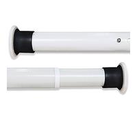 BAILEY JO Tringle Télescopique sans Perçage 260-310cm Acier Composé Crème Ø32mm Barre Extensible Multifonction pour Rideau de Douche Rideaux et Vêtements