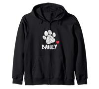 Bailey Mon Chien Bailey J'aime Mon Chien Bailey Puppy Love Dog Sweat à Capuche