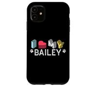 Bailey Nom personnalisé pour Chien Bailey Pet Lover Coque pour iPhone 11