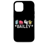 Bailey Nom personnalisé pour Chien Bailey Pet Lover Coque pour iPhone 12/12 Pro