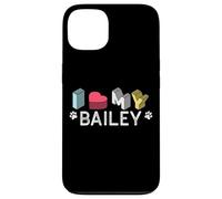 Bailey Nom personnalisé pour Chien Bailey Pet Lover Coque pour iPhone 13