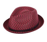 Bailey of Hollywood Hommes Bonnet, Grenat/Multicolore