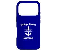 Baileys Harbor Wisconsin Ship Anchor Coque pour iPhone 17 Pro