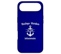 Baileys Harbor Wisconsin Ship Anchor Coque pour iPhone Air
