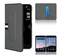 BAILI Coque en PC pour Microsoft Surface Duo, [Extérieur de Microsoft Surface Duo Nu] [Protection de caméra] Etui Microsoft Surface Duo Ultra Mince Housse Résistant aux Rayures-014