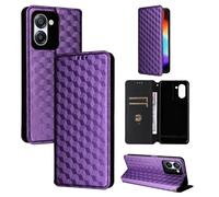 BAILI Coque pour Blackview Color 8, PU Portefeuille Étui Housse en Cuir Compatible avec Blackview Color 8, Carré5