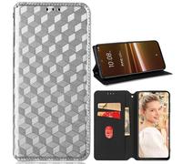 BAILI Coque pour Fairphone 6, PU Portefeuille Étui Housse en Cuir Compatible avec Fairphone 6, Carré3
