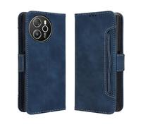 BAILI Coque pour Oscal Tiger 12, Flip Cover Fonction Stand Etuis Compatible avec Oscal Tiger 12, Bleu