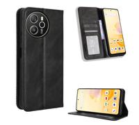 BAILI Coque pour Oscal Tiger 12, Flip Cover Fonction Stand Etuis Compatible avec Oscal Tiger 12, Noir